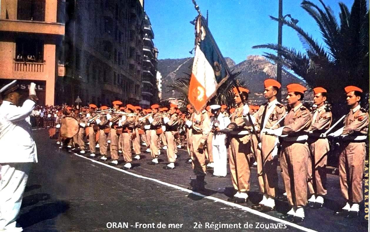 Oran - Boulevard Front de Mer - 2e Zouaves.JPG